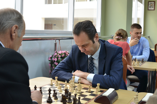 Шахматный турнир в МГУ
